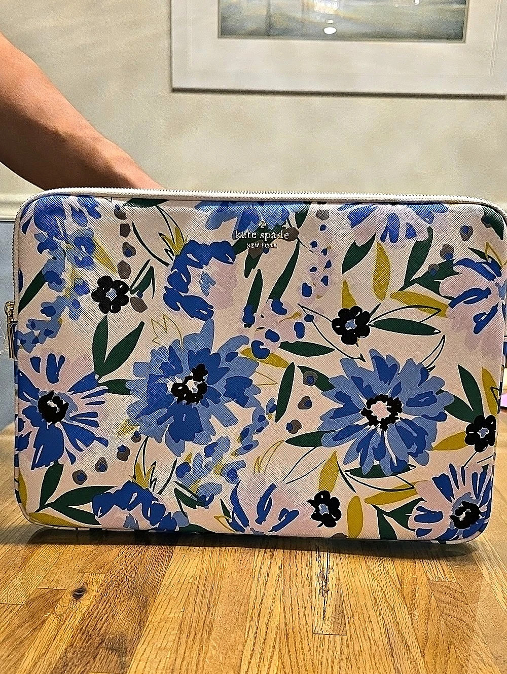 Kate Spade Madison Floral LapTop Case in Pink & Blue